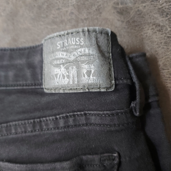 Black Levi's Silver Tab 711 Skinny Size 29 - Picture 7 of 9